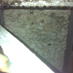 Mouldy fan coil